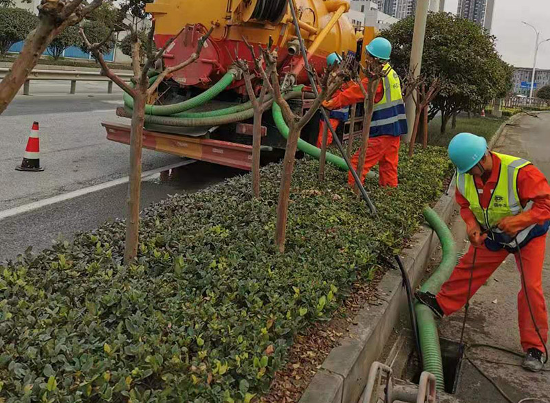 山阳市政管道清淤